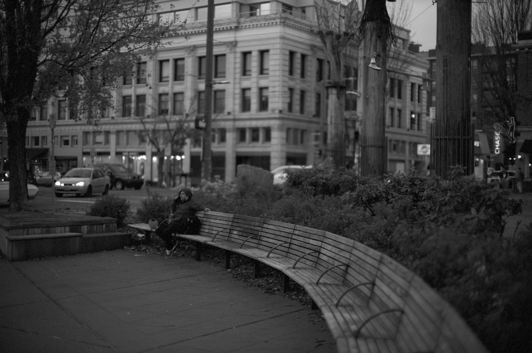 park bench photo, triple-x